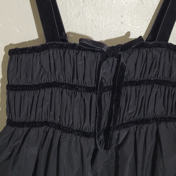 Hunter Bell Elegant Black Tiered Dress - Picture 3 of 6